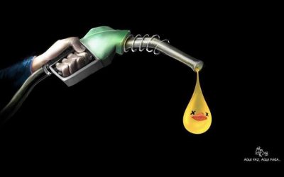 O criminoso Pedro Parente, presidente da Petrobrás