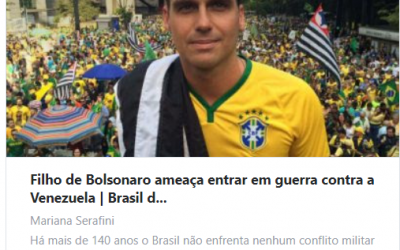 Eduardo Bolsonaro, l’enfant terrible