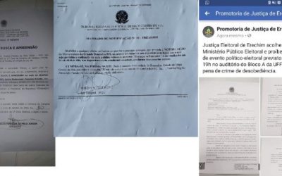 O JUDICIÁRIO VOLTA A ATACAR